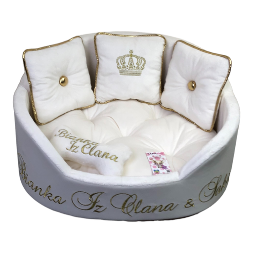Royal beds with back pillows